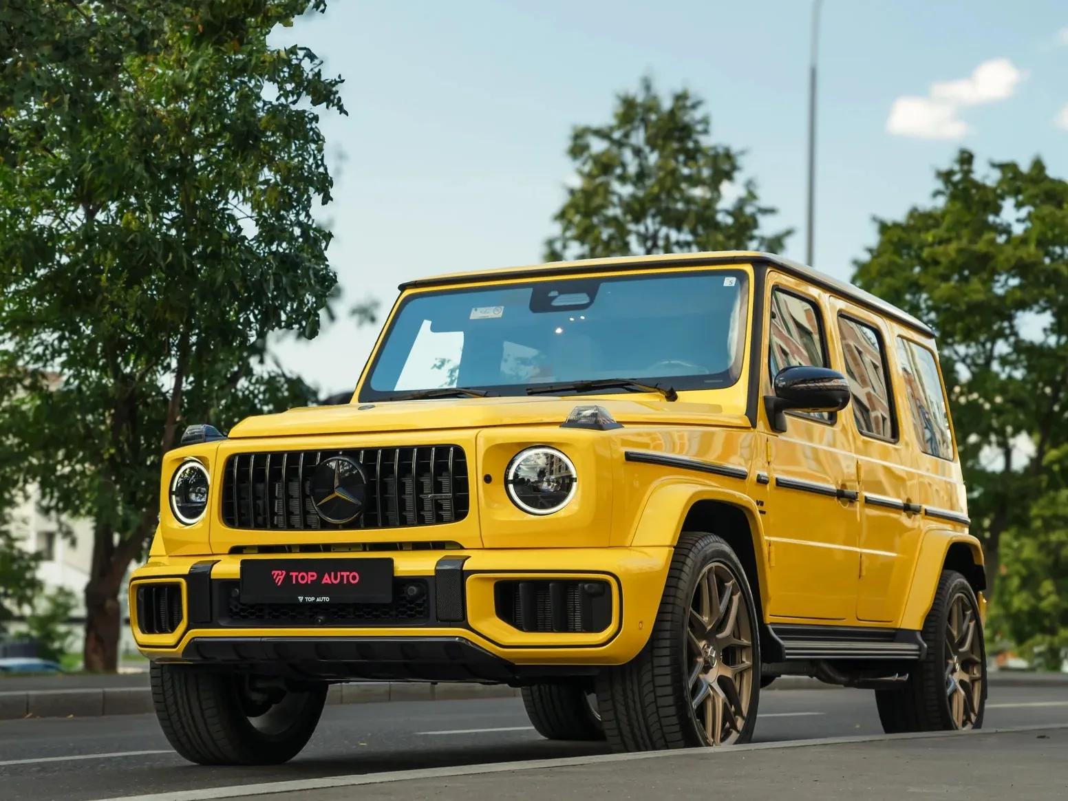 Mercedes-Benz G 63 AMG 4.0 AT, Желтый (G Маnufаktur - Sunny Yеllоw)