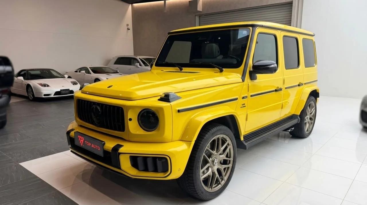 Mercedes-Benz G 63 AMG 4.0 AT, Желтый (G Маnufаktur - Sunny Yеllоw)